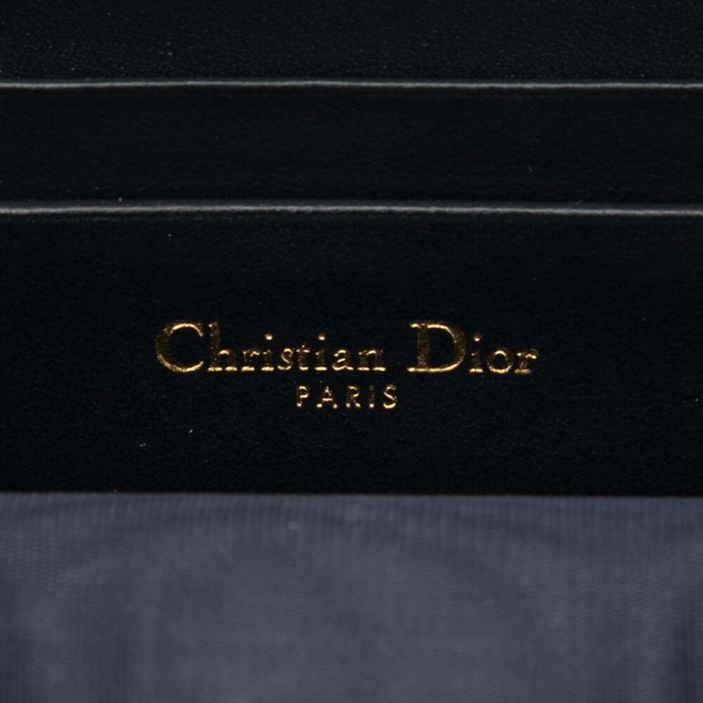 CHRISTIAN DIOR Blue Leather Shoulder Bag - Picture 5 of 6